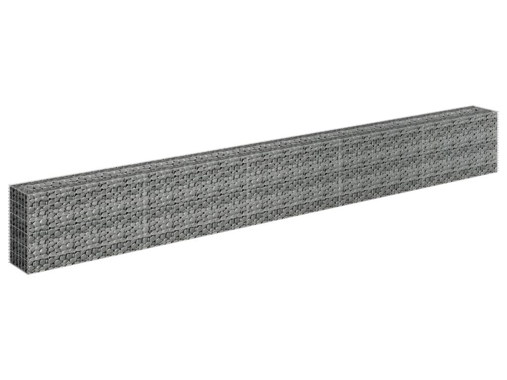 Raised bed planter for plants 450x30x60 cm 02 0001299