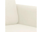 2-piece cream velvet sofa set