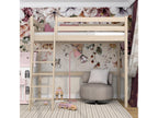 Oak loft bed N03 Whitewashed Oak 80x190 29232BFMB