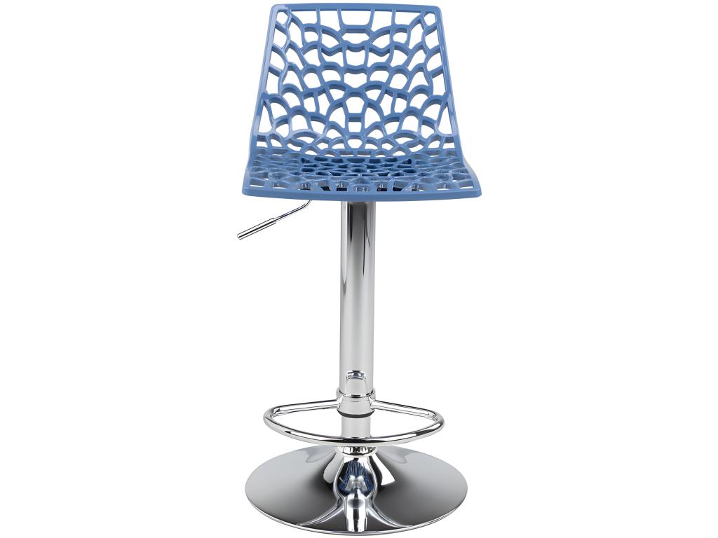 Set of 2 Bohometop Bar Stools - Polypropylene - Prussian Blue 31915VZJZ