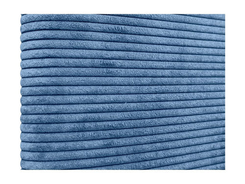 Bohometop Plain Corduroy Headboard 90x60cm for 80/90cm Beds - Blue 09541IIOC
