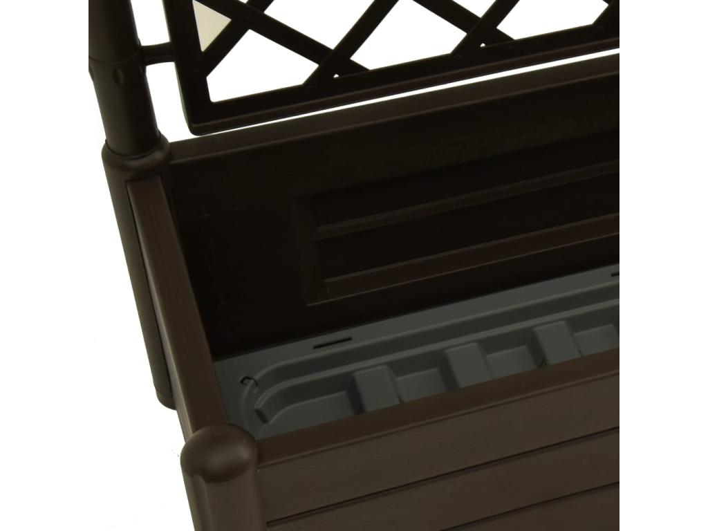 Planter with trellis 100x43x142 cm PP Bohometop 37637JMSG