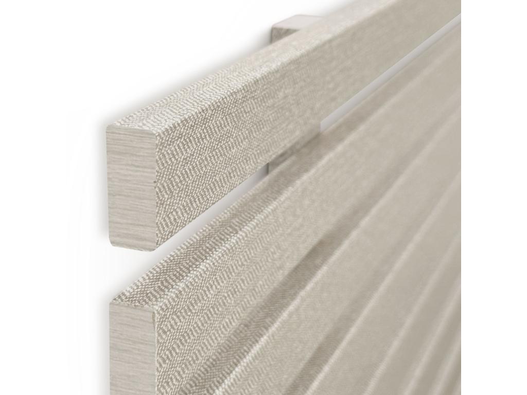 Bohometop Recycled Wood Headboard, Japanese Pallet Style, 105x46cm, Fits 105cm Bed - Beige Spikes 82113NAMB