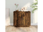 Smoked Oak Sideboard 80x40x75 cm Engineered Wood 19221JWYV