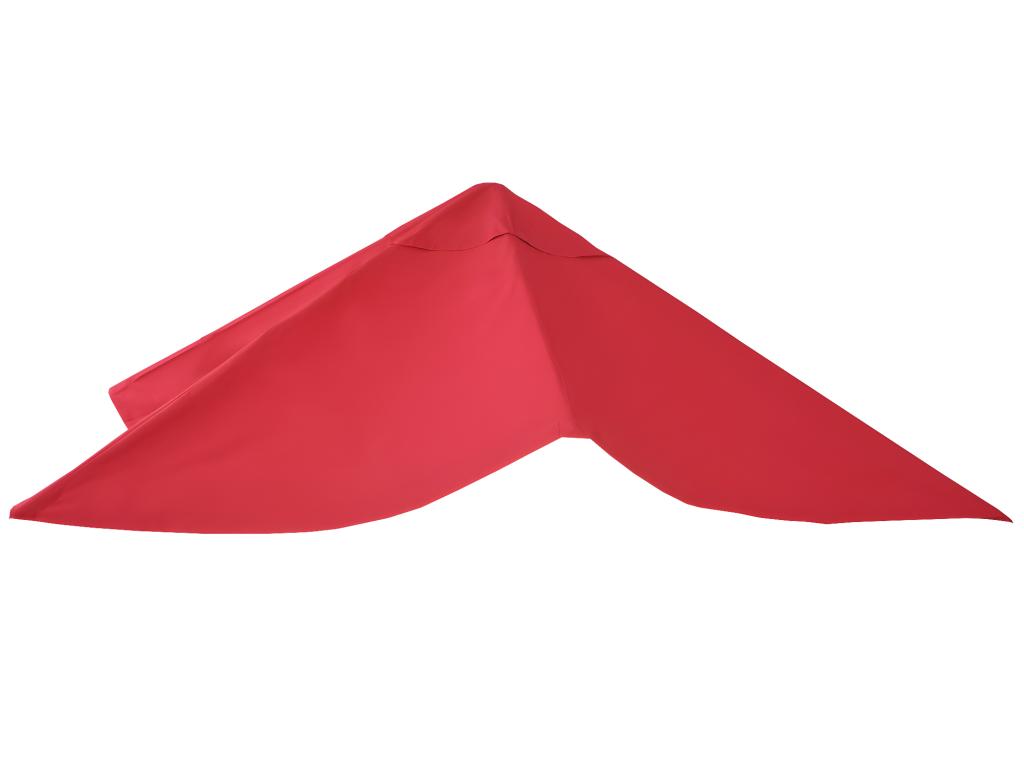 Replacement canopy for Bohometop 3x3m luxury cantilever parasol - red 18266AUEC