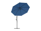 Bohometop 60538PVCE 300cm LED Cantilever Parasol with Steel Pole