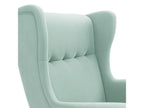 Turquoise lounge chair for the living room 44135LPAS