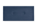 Bohometop Smooth Fabric Headboard with Buttons 110x50cm Beds 105 - Blue 56484ABYX