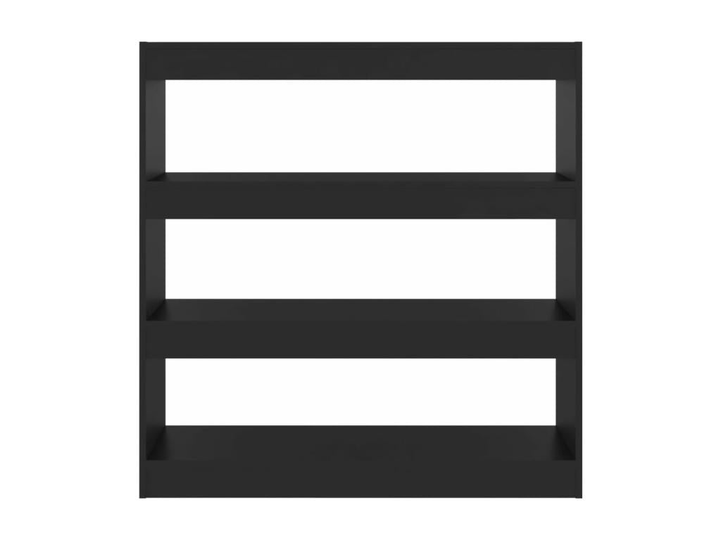 Black Bookshelf/Room Divider 100x30x103 cm 26212FGSA