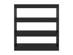 Black Bookshelf/Room Divider 100x30x103 cm 26212FGSA