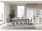 Extendable table 90x160/420 cm Bohometop Concrete Gray 74897QNVV