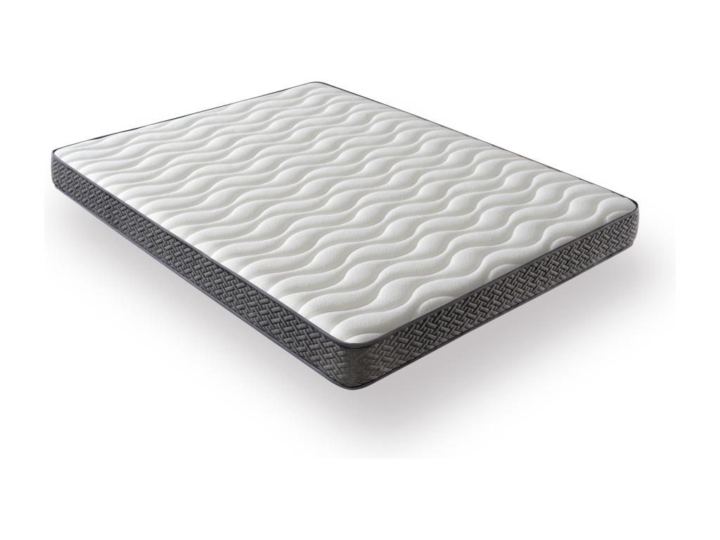 160x190cm High Resistant Foam Mattress - Extra Firm - Ideal for Electric Bed Bases and Trundle Beds - Reversible Summer/Winter - 15cm High 64574QQTB