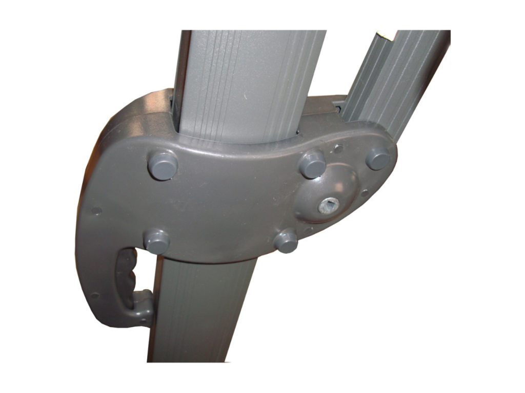 Bohometop 11583BSUV Round Cantilever Parasol, 350cm Diameter, 360° Rotating