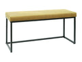 Bohometop - Bench with Mustard Yellow Corduroy Seat 42989JXBH