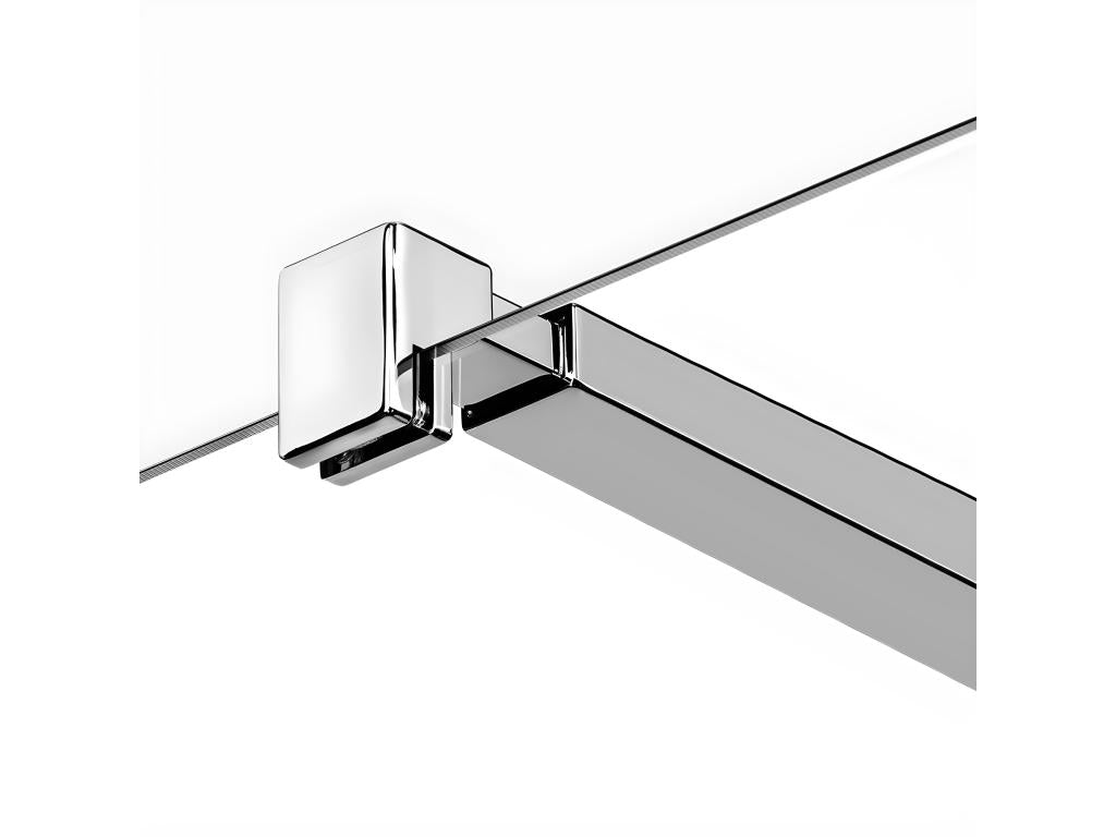 Bohometop 80x80cm left-hand pivot shower enclosure, Bohometop front access 78226MSRC
