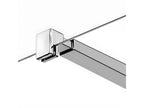 Bohometop 80x80cm left-hand pivot shower enclosure, Bohometop front access 78226MSRC