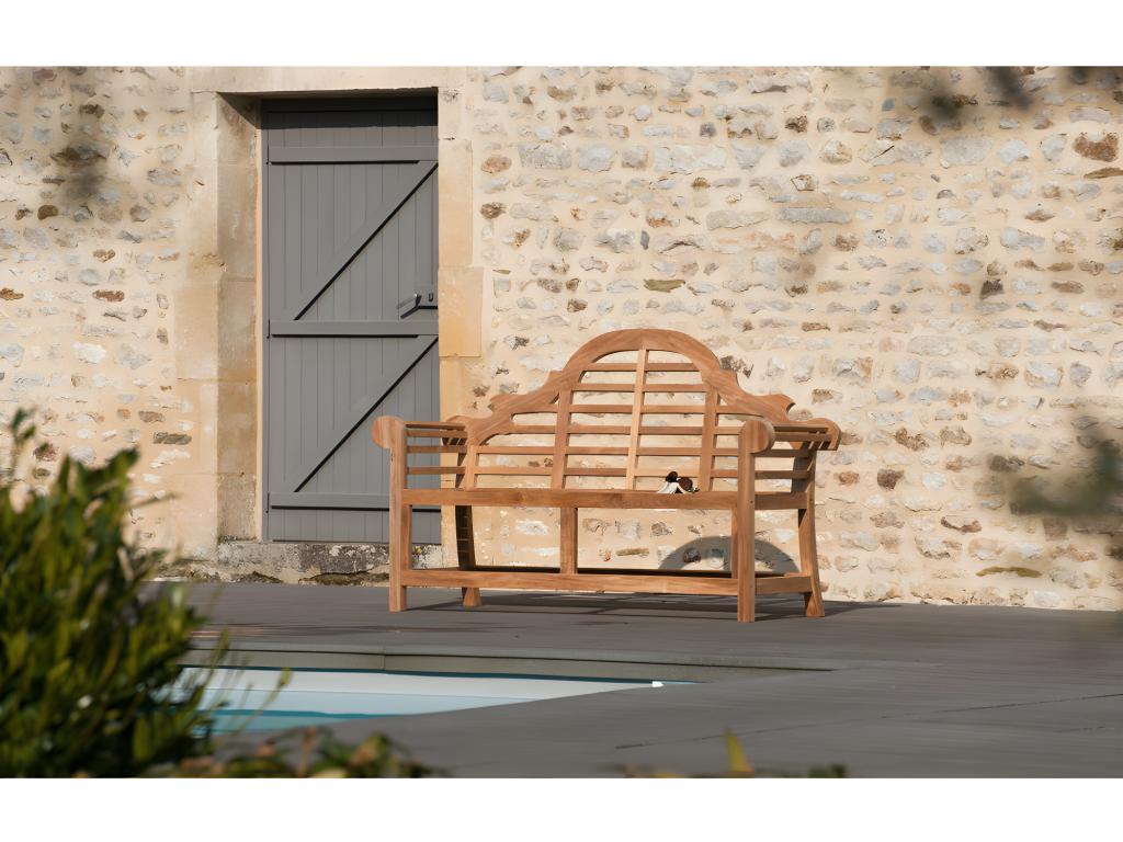 Bohometop - Bohometop garden bench in Teak wood 47621GUYE