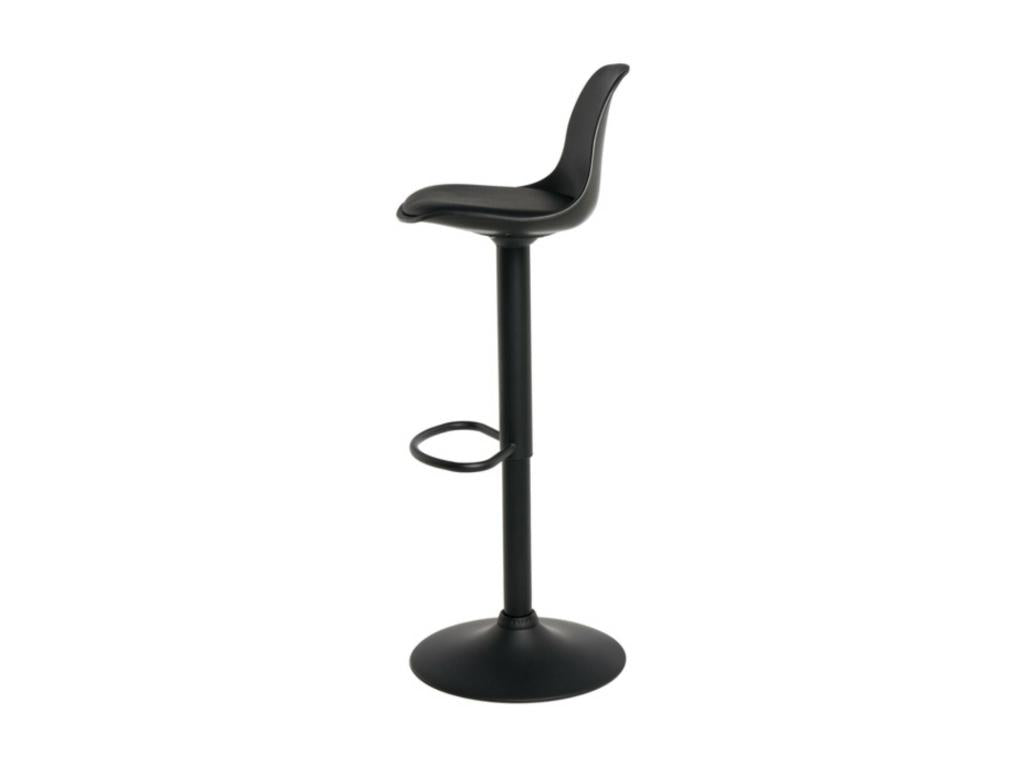 Bohometop Modern Swivel and Height-Adjustable Stool - Black 37250PXZP