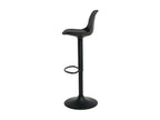 Bohometop Modern Swivel and Height-Adjustable Stool - Black 37250PXZP