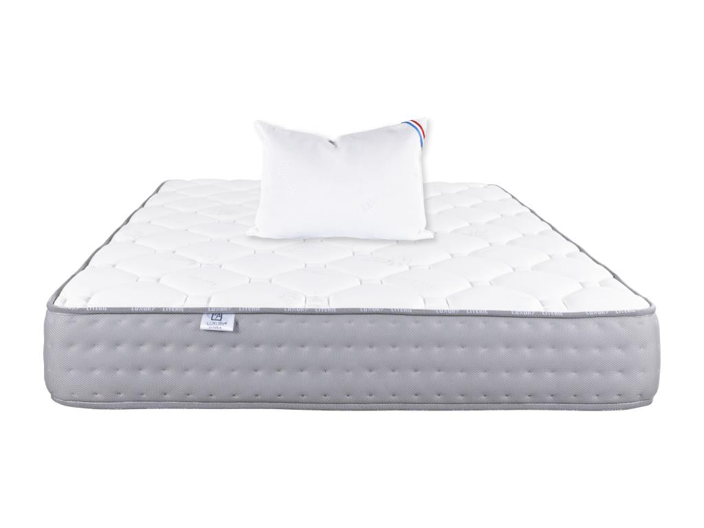 Bohometop 90x190 cm mattress, 20 cm firm memory foam, 1 pillow 56028XFAA