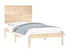 Solid pine wood bed frame 100x200 cm 37497XWYT