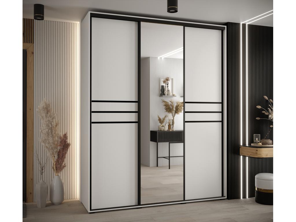 Bohometop 11 Sliding Door Wardrobe 235.2/200/45 3 Doors 22131SCMM