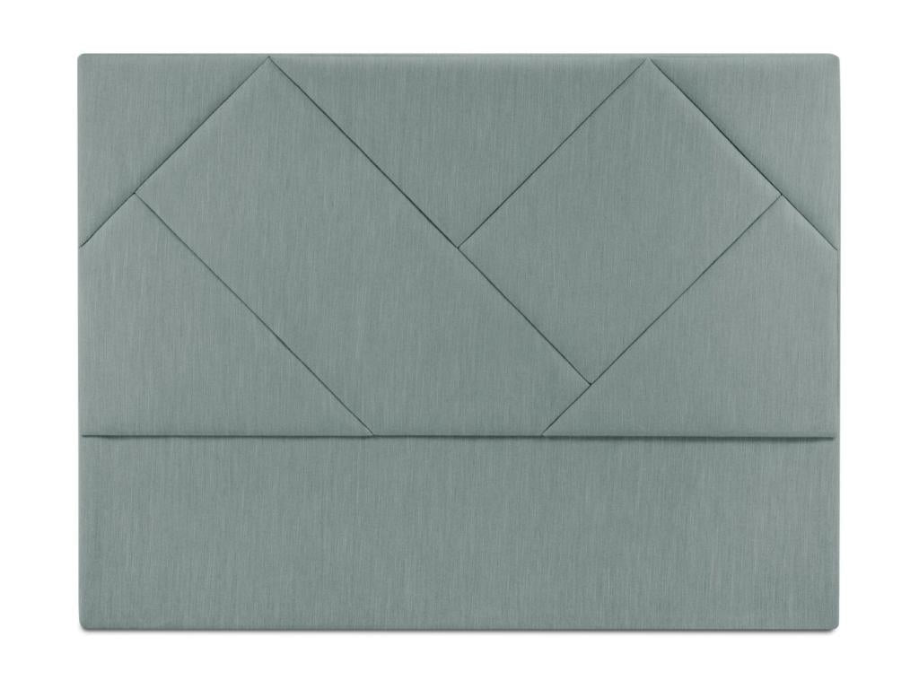 Bohometop - Bohometop headboard 180x120cm in blue structural fabric - 180x8x120cm 54093BPNB