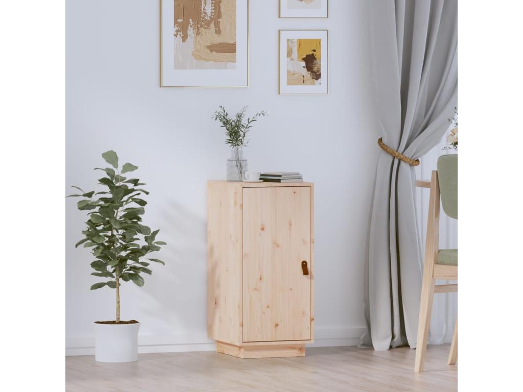 Sideboard 34x40x75 cm Solid pine wood