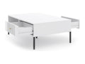 Bohometop Coffee Table CT104 104x68x40 White 32357THQM