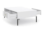 Bohometop Coffee Table CT104 104x68x40 White 32357THQM